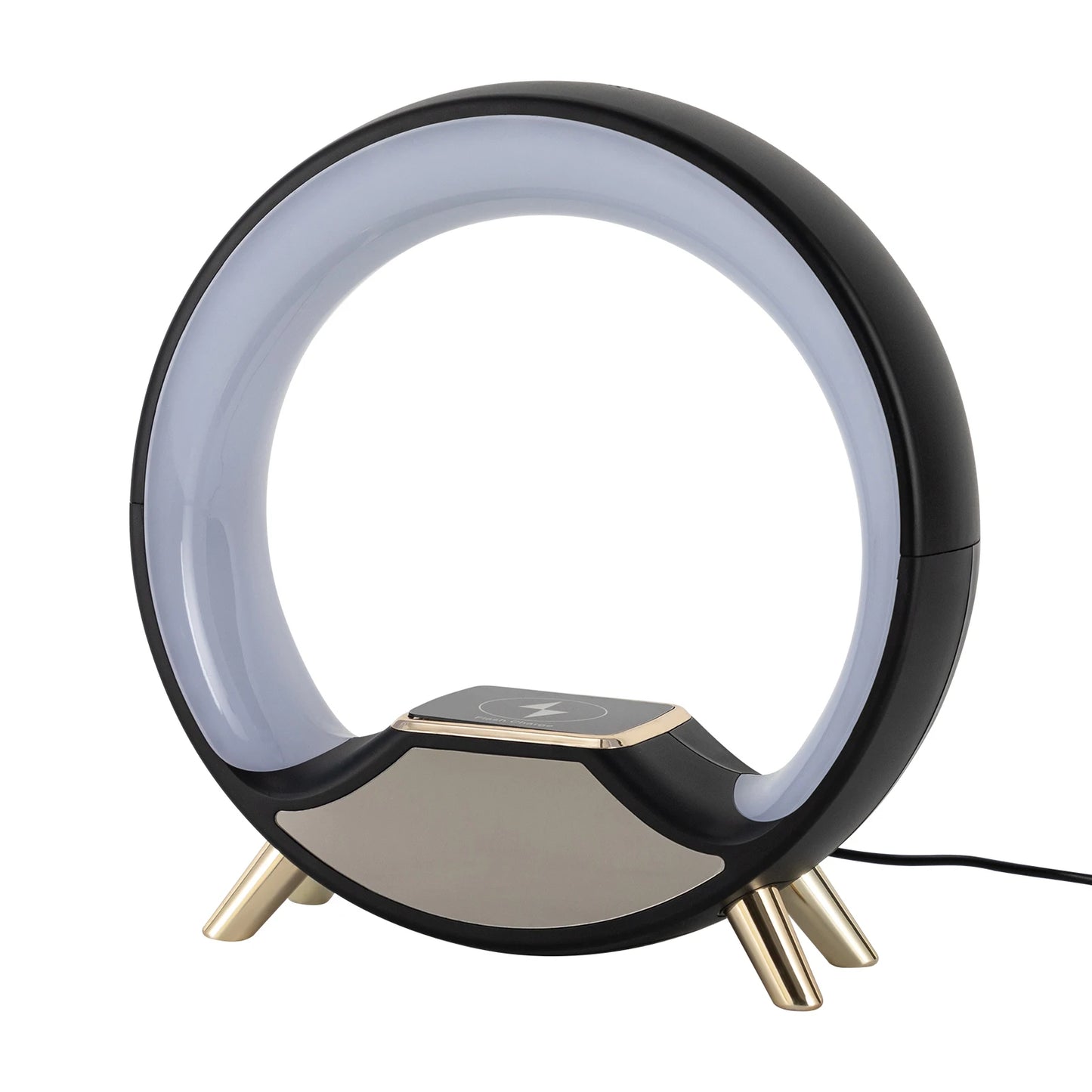 Wake-Up Light Sunrise Alarm Clock met Wireless Charger & Kleurenlamp – 15W LED Bedside Lamp